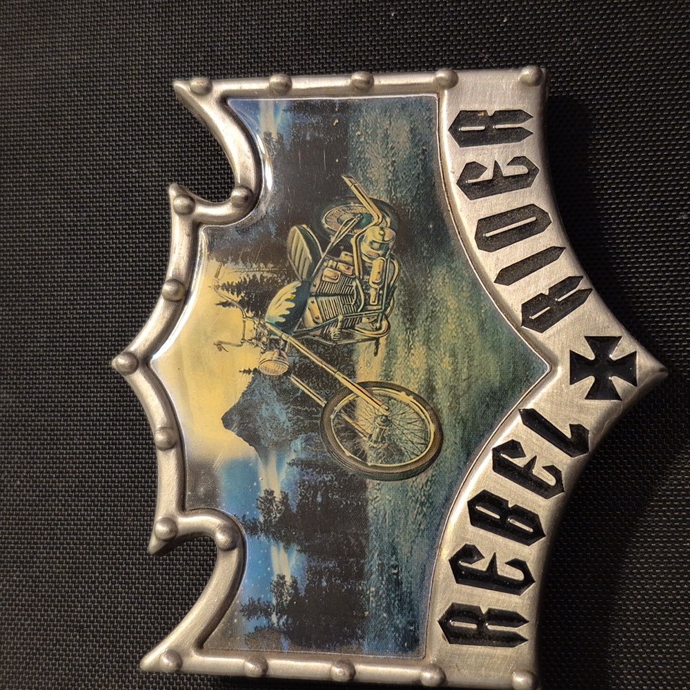Rebel Rider Belt Buckle